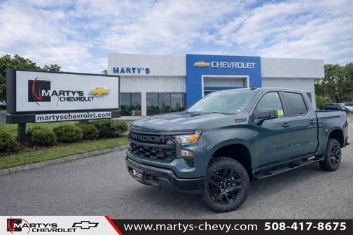 Cypress Gray 2026 Chevrolet Silverado 1500 Custom Trail Boss