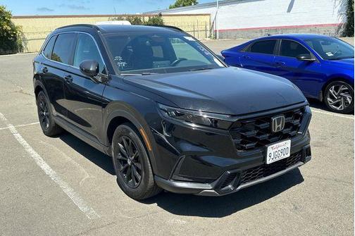 Crystal Black Pearl 2024 Honda CR-V Hybrid Sport