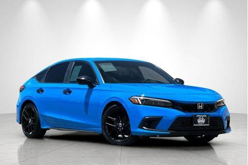 Boost Blue Pearl 2023 Honda Civic Sport