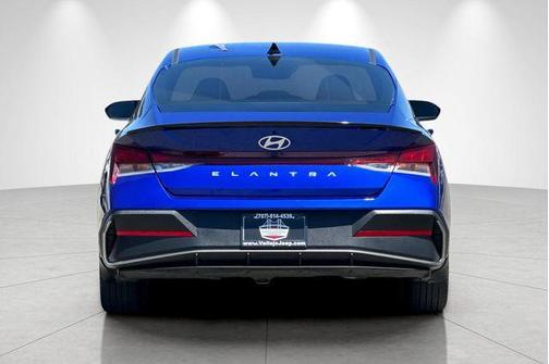 Intense Blue 2025 Hyundai ELANTRA SEL Sport