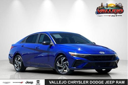 Intense Blue 2025 Hyundai ELANTRA SEL Sport