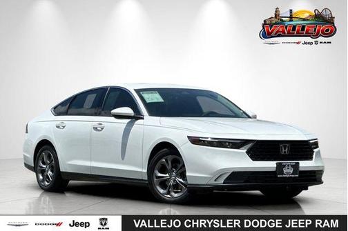 Platinum White Pearl 2024 Honda Accord EX