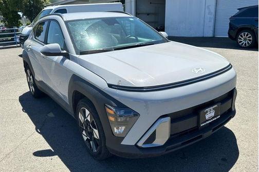 Cyber Gray Metallic 2025 Hyundai KONA SEL