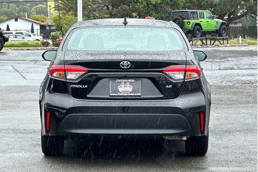 Midnight Black Metallic 2023 Toyota Corolla LE