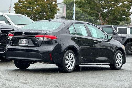 Midnight Black Metallic 2023 Toyota Corolla LE
