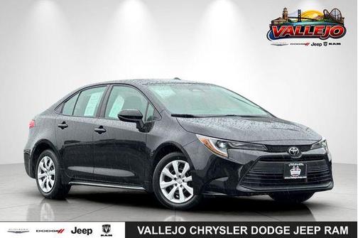 Midnight Black Metallic 2023 Toyota Corolla LE