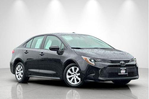 Midnight Black Metallic 2023 Toyota Corolla LE
