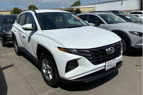 Quartz White 2022 Hyundai TUCSON SEL