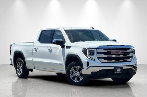 Summit White 2023 GMC Sierra 1500 SLE