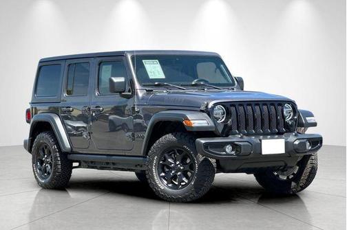 Granite Crystal Clearcoat Metallic 2021 Jeep Wrangler Unlimited Sport