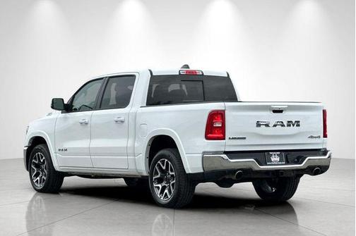 Bright White Clearcoat 2025 RAM 1500 Laramie
