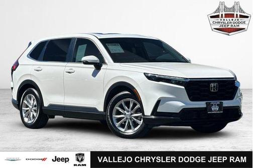 Platinum White Pearl 2024 Honda CR-V EX