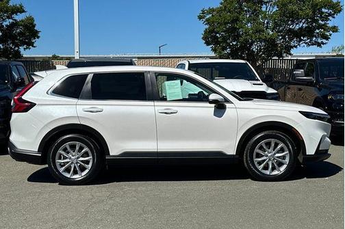 Platinum White Pearl 2024 Honda CR-V EX