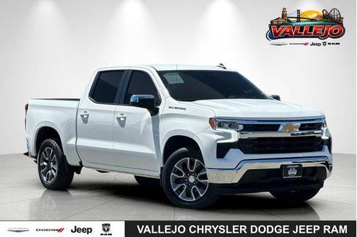 Summit White 2024 Chevrolet Silverado 1500 LT