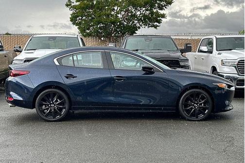 Deep Crystal Blue Mica 2025 Mazda Mazda3 FWD w/Select Package