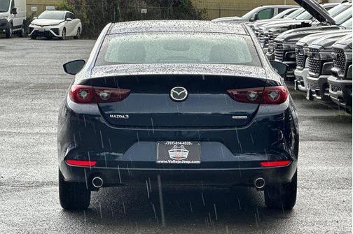 Deep Crystal Blue Mica 2025 Mazda Mazda3 FWD w/Select Package