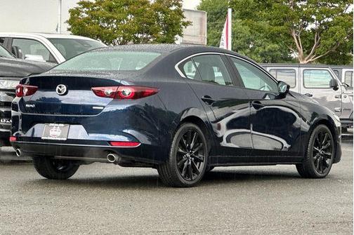 Deep Crystal Blue Mica 2025 Mazda Mazda3 FWD w/Select Package