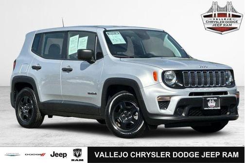 Glacier Metallic 2019 Jeep Renegade Sport