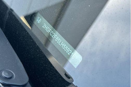 Lunar Silver Metallic 2020 Honda Civic Sport