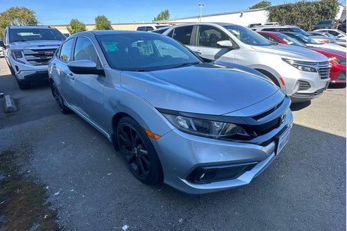 Lunar Silver Metallic 2020 Honda Civic Sport
