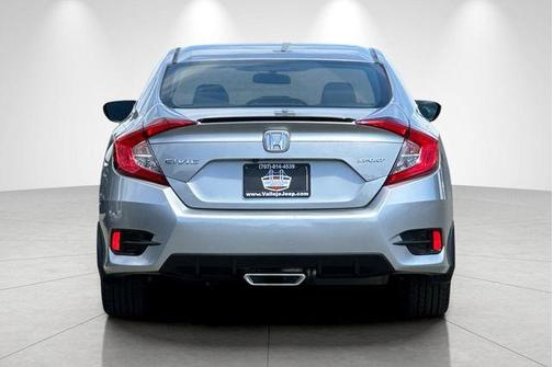 Lunar Silver Metallic 2020 Honda Civic Sport