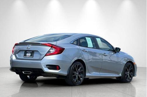 Lunar Silver Metallic 2020 Honda Civic Sport