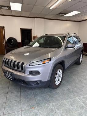 Billet Silver Metallic Clearcoat 2017 Jeep Cherokee Latitude