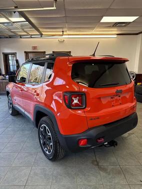 Orange 2017 Jeep Renegade Trailhawk