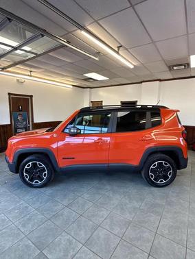 Orange 2017 Jeep Renegade Trailhawk