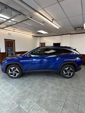 Blue 2022 Hyundai TUCSON Limited