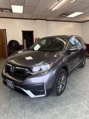 Gray 2021 Honda CR-V AWD EX