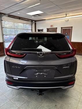 Gray 2021 Honda CR-V AWD EX