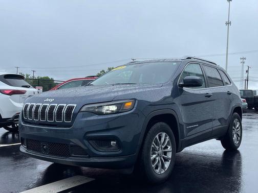 Slate Blue Pearlcoat 2021 Jeep Cherokee Latitude Lux