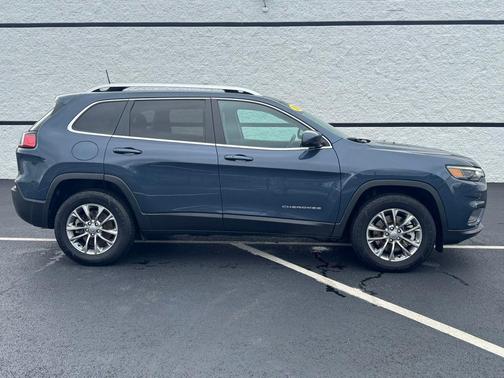 Slate Blue Pearlcoat 2021 Jeep Cherokee Latitude Lux