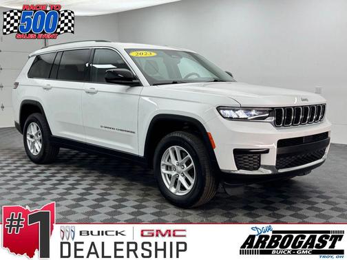 Bright White Clearcoat 2023 Jeep Grand Cherokee L Laredo
