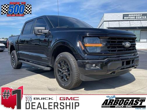 Agate Black Metallic 2024 Ford F-150 XLT