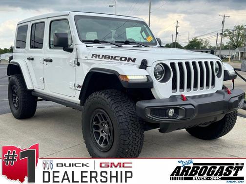 Bright White Clearcoat 2023 Jeep Wrangler Rubicon