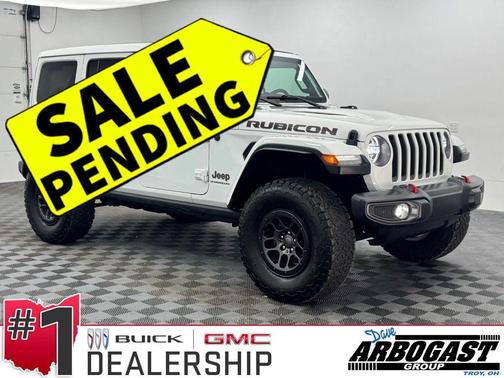 Bright White Clearcoat 2023 Jeep Wrangler Rubicon