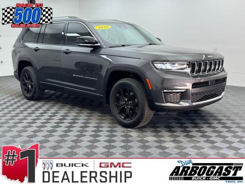 Baltic Gray Metallic Clearcoat 2022 Jeep Grand Cherokee L Limited