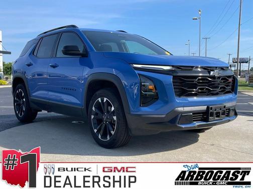 Reef Blue Metallic 2025 Chevrolet Equinox AWD RS