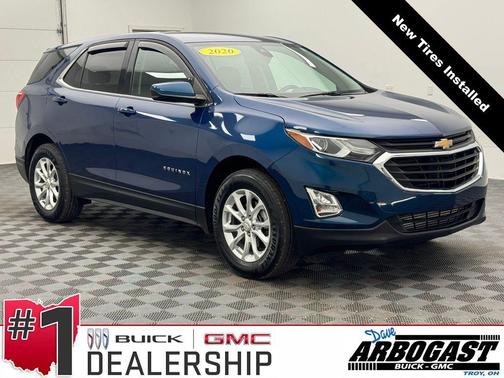 Pacific Blue Metallic 2020 Chevrolet Equinox 1LT