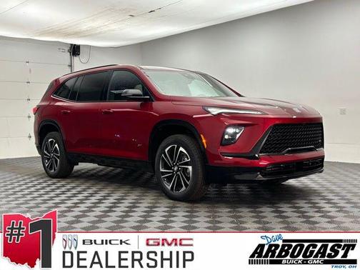 cherry red tintcoat 2026 Buick Enclave Sport Touring