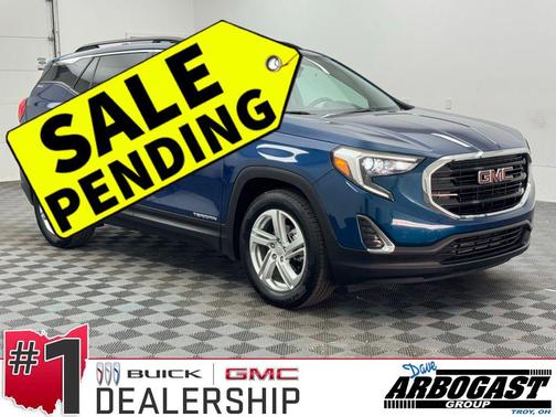 Blue Emerald Metallic 2020 GMC Terrain SLE