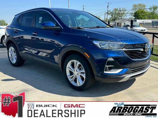 Sapphire Metallic 2023 Buick Encore GX Preferred