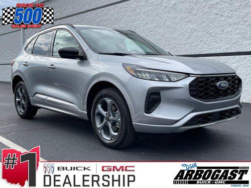 Iconic Silver Metallic 2024 Ford Escape ST-Line