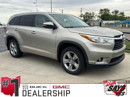 Creme Brulee Mica 2015 Toyota Highlander Limited Platinum