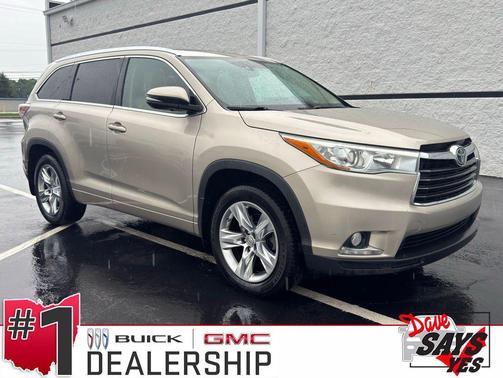 Creme Brulee Mica 2015 Toyota Highlander Limited Platinum