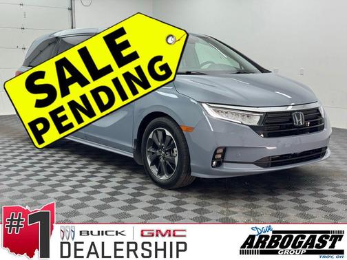 Sonic Gray Pearl 2024 Honda Odyssey Elite