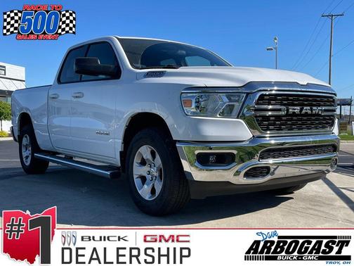 Bright White Clearcoat 2022 RAM 1500 Big Horn/Lone Star