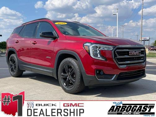 Cayenne Red 2022 GMC Terrain AWD AT4